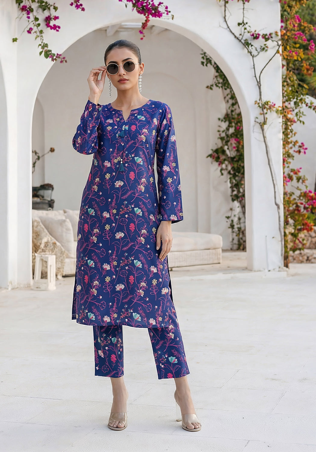 Eclipse Blossom | Stitched 2 PC | Lawn