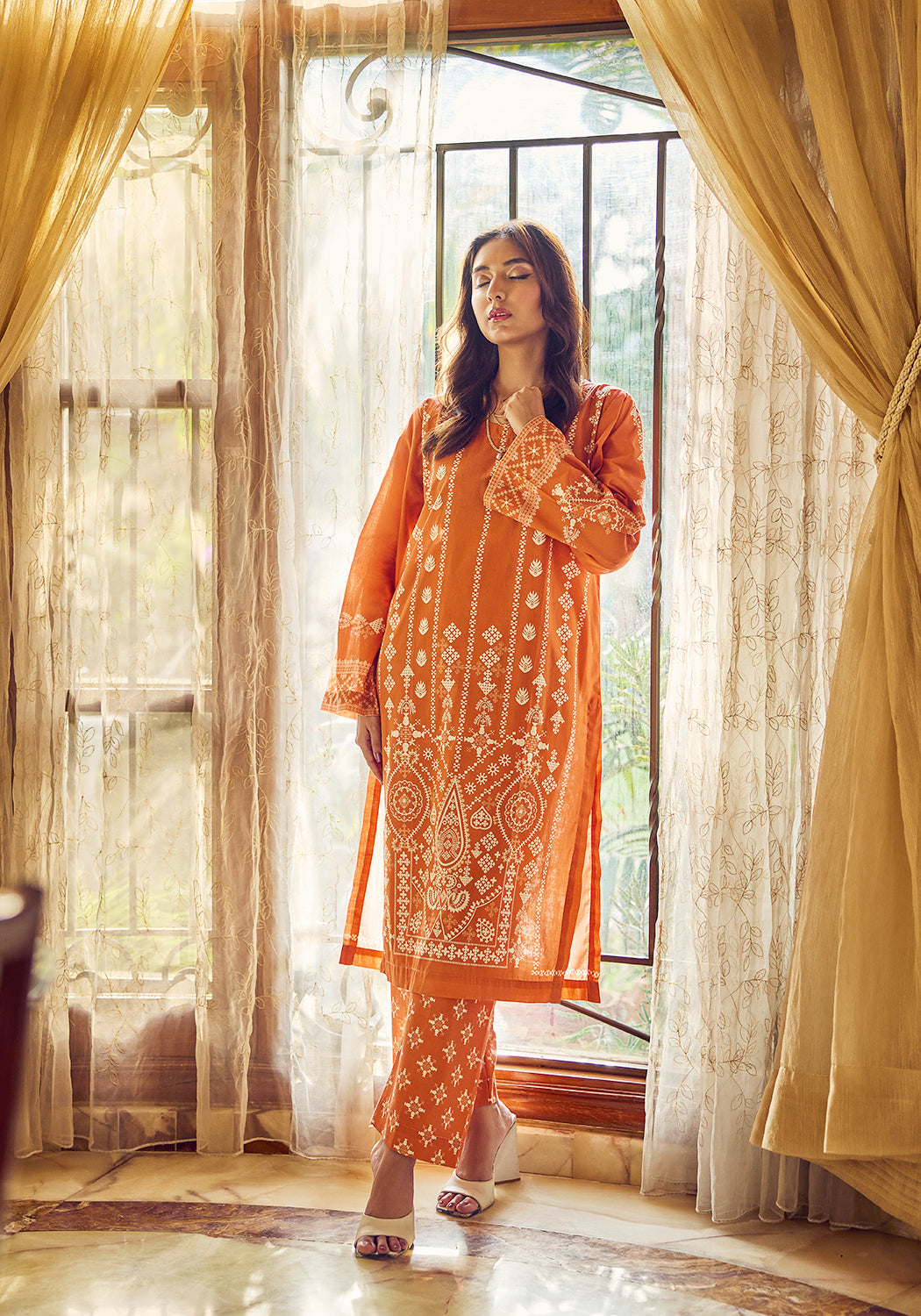 Desert Rose| Stitched 2 PC | Lawn