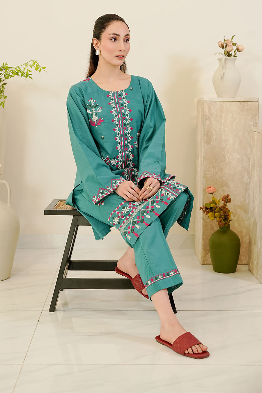 ILYANA | Stitched 2 pcs | LAWN