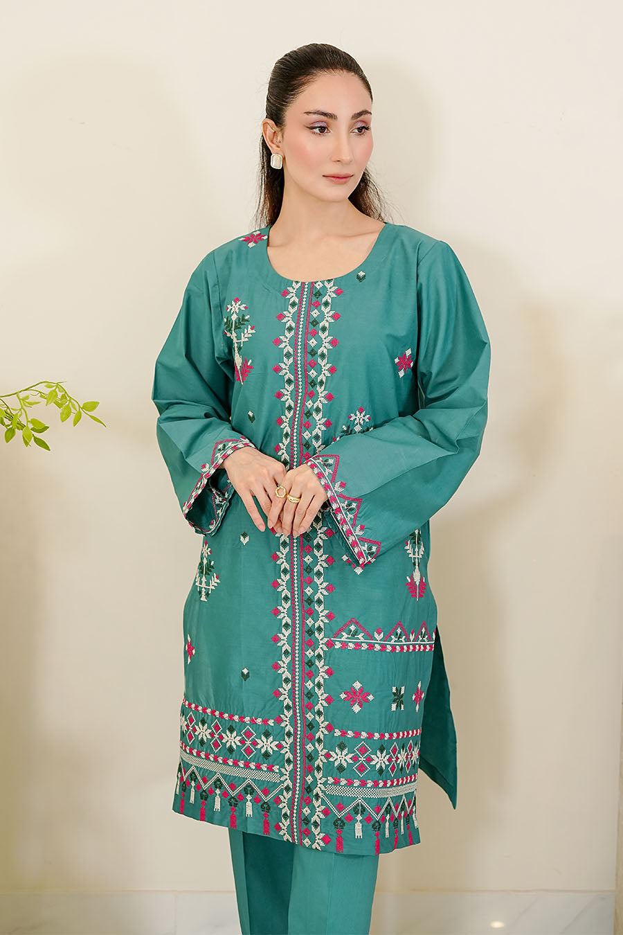 ILYANA | Stitched 2 pcs | LAWN