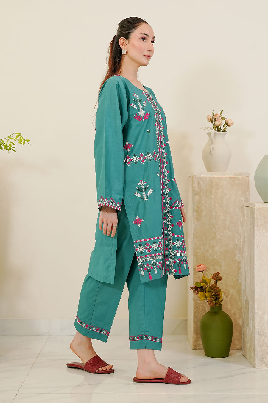 ILYANA | Stitched 2 pcs | LAWN