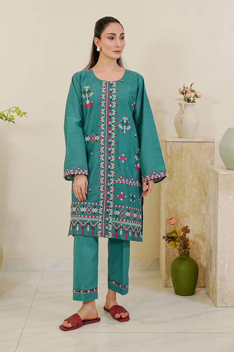 ILYANA | Stitched 2 pcs | LAWN