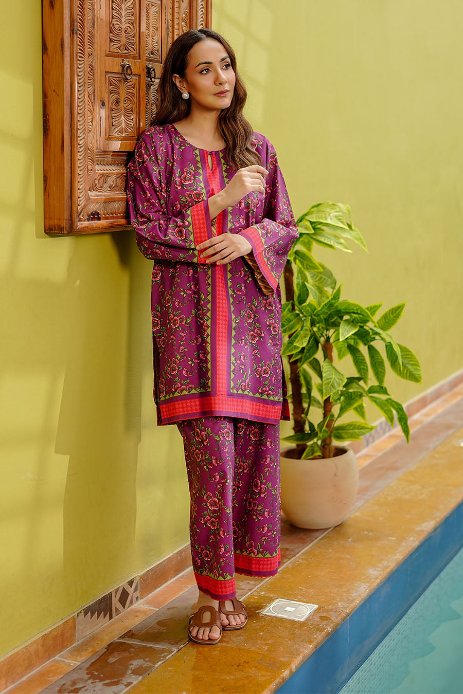 BLOSSOM SKETCH | Stitched 2 pcs | LAWN