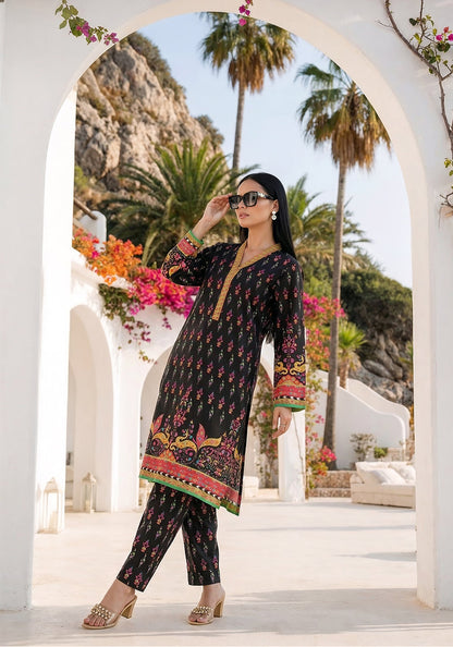 Lotus | Stitched 2 PC | Lawn