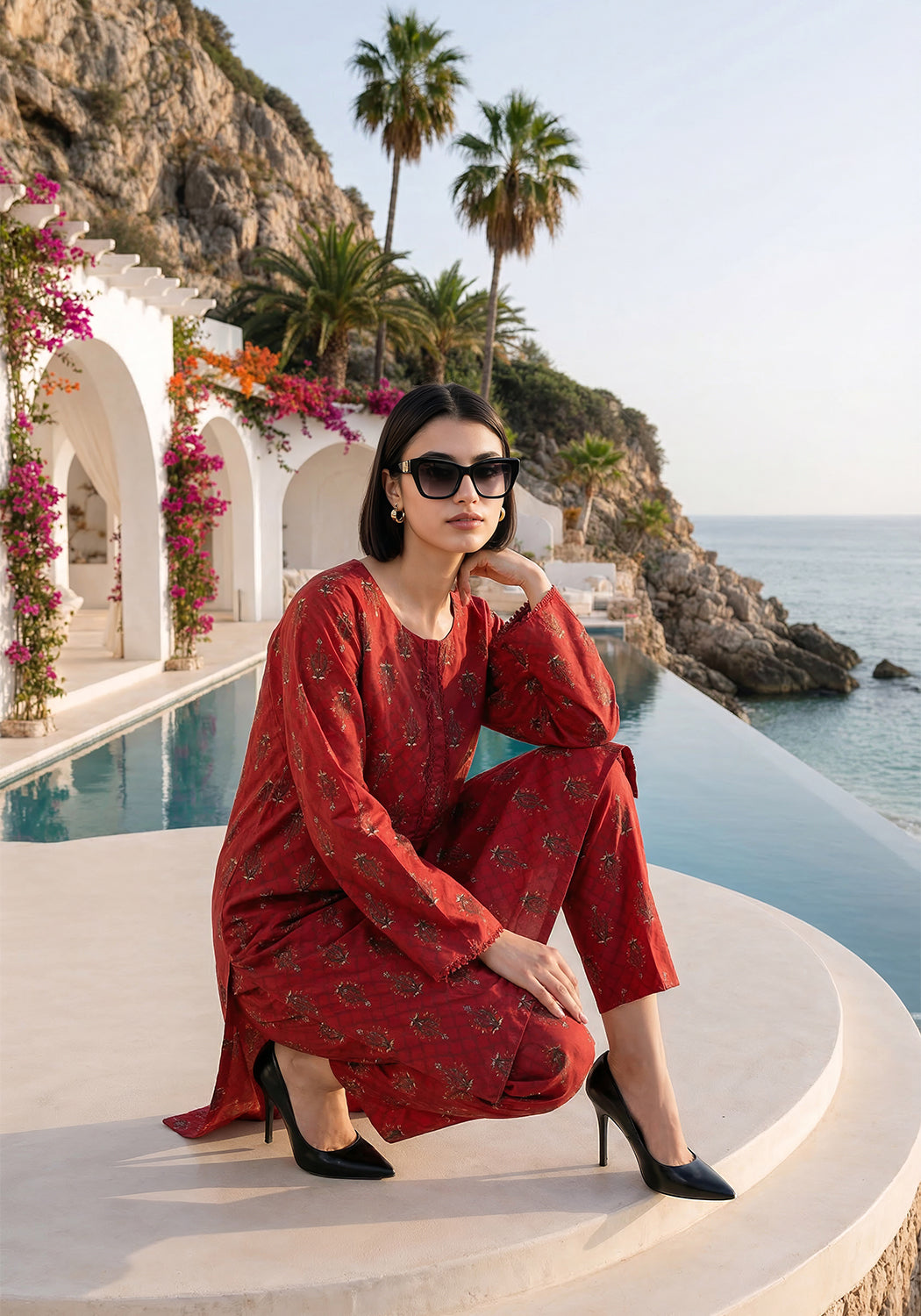 Ember | Stitched 2 PC | Lawn