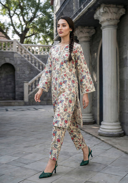 Blossom Tapestry | Stitched 2 PC | Lawn