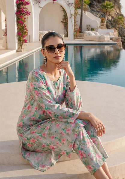 Breeze |Stitched 2 PC  | Lawn