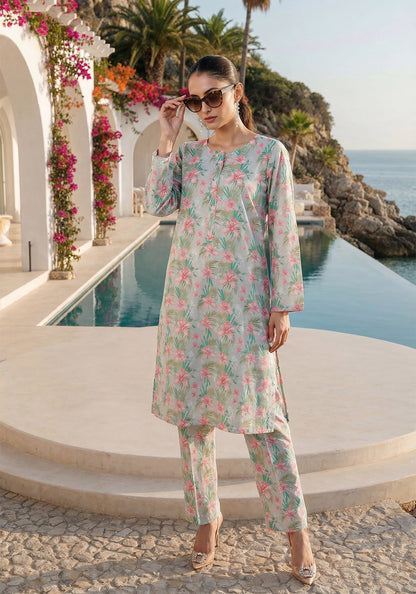 Breeze |Stitched 2 PC  | Lawn