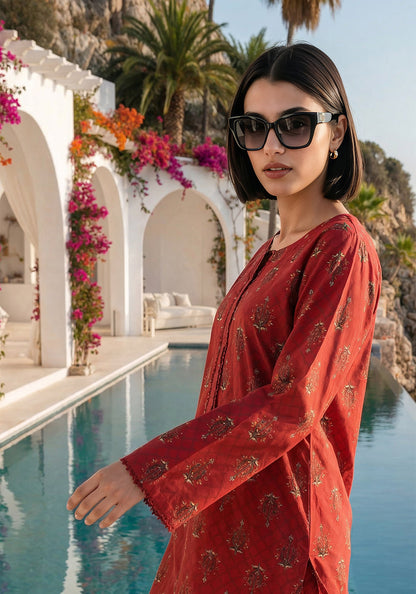 Ember | Stitched 2 PC | Lawn