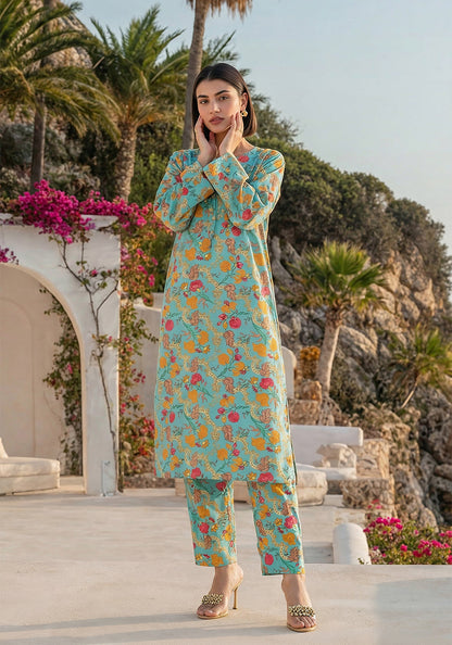 Summer Bloom | 2 PC Stitched | Lawn