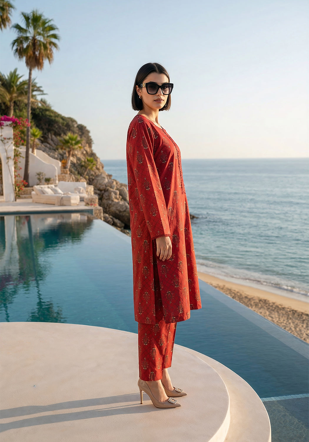 Ember | Stitched 2 PC | Lawn