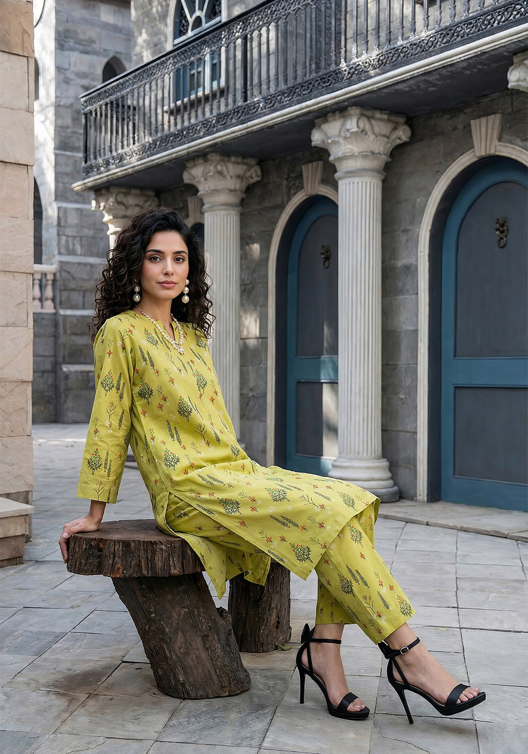 Meadow | Stitched 2 PC | Lawn