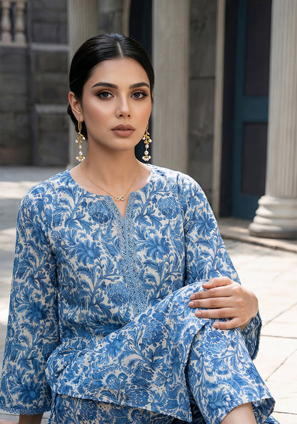 Ocean - | Stitched 2 PC | Lawn