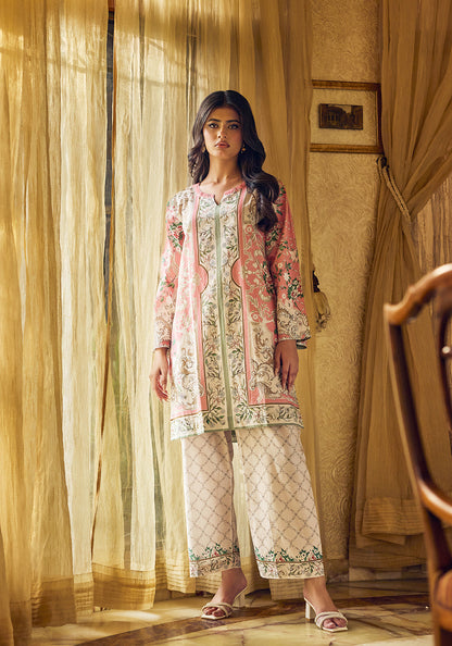 Pink Orchid | Stitched 2 PC | Lawn