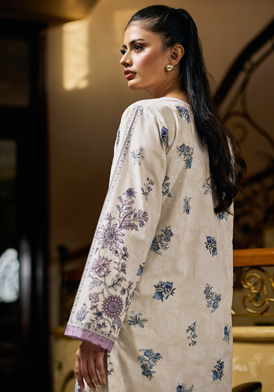 Flora Glow| Stitched 2 PC | Lawn