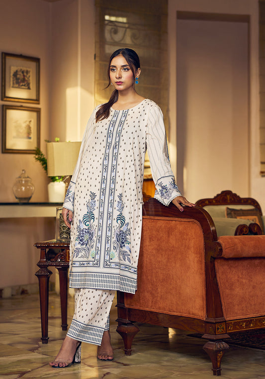 Sapphire Vine | Stitched 2 PC | Lawn