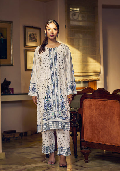 Sapphire Vine | Stitched 2 PC | Lawn