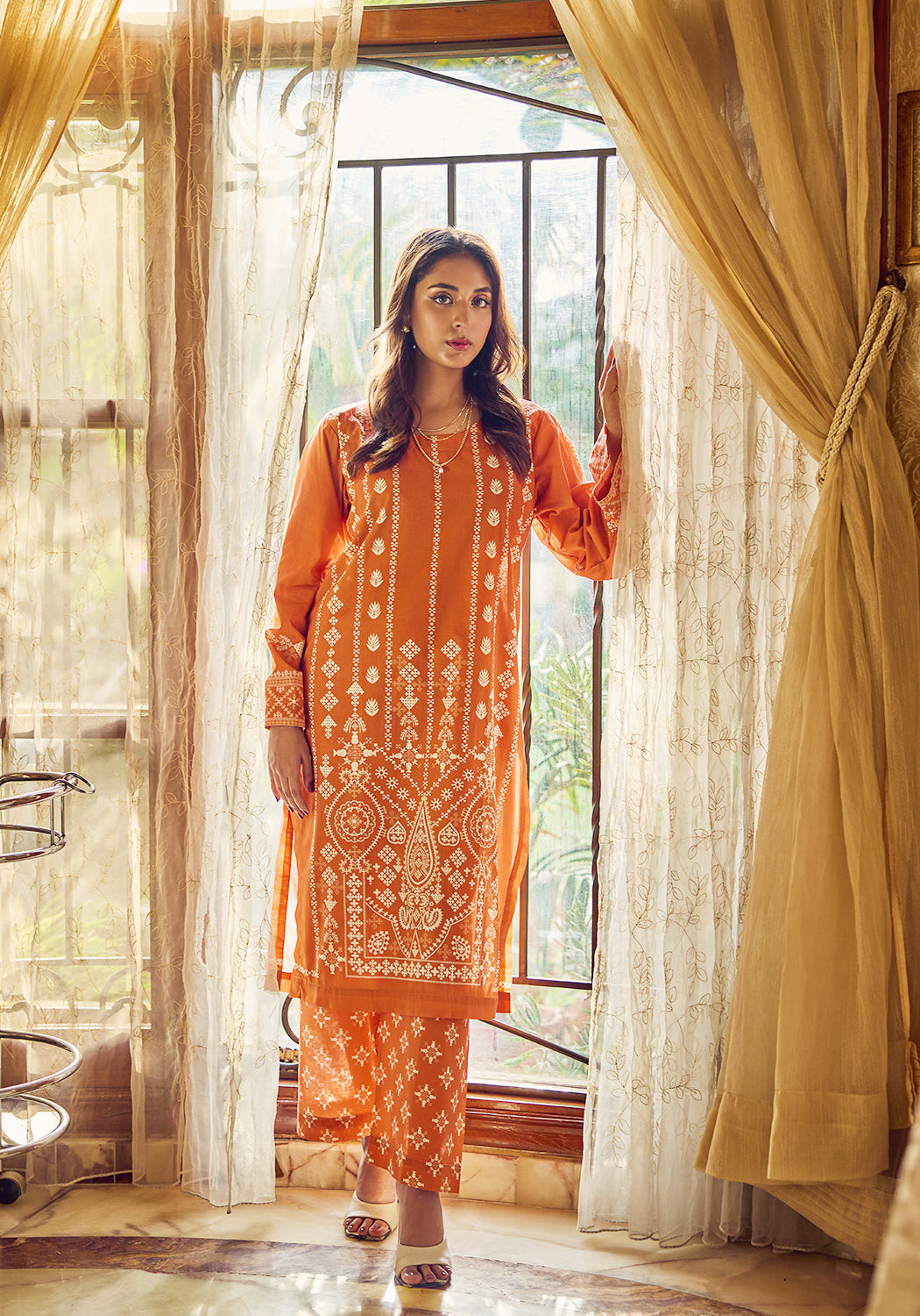 Desert Rose| Stitched 2 PC | Lawn