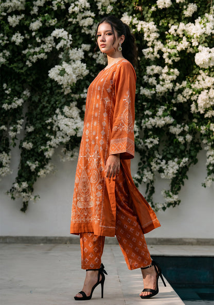 Desert Rose| Stitched 2 PC | Lawn