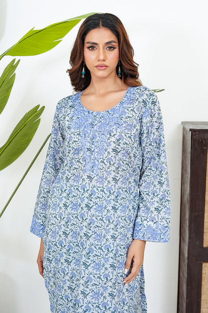 FLORA | Embroidery Stitched 2 pcs | lawn