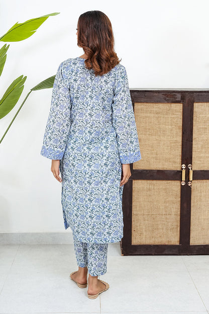 FLORA | Embroidery Stitched 2 pcs | lawn