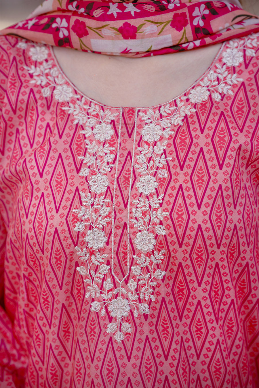 EMILIA | Embroidery Stitched 3 pcs | lawn