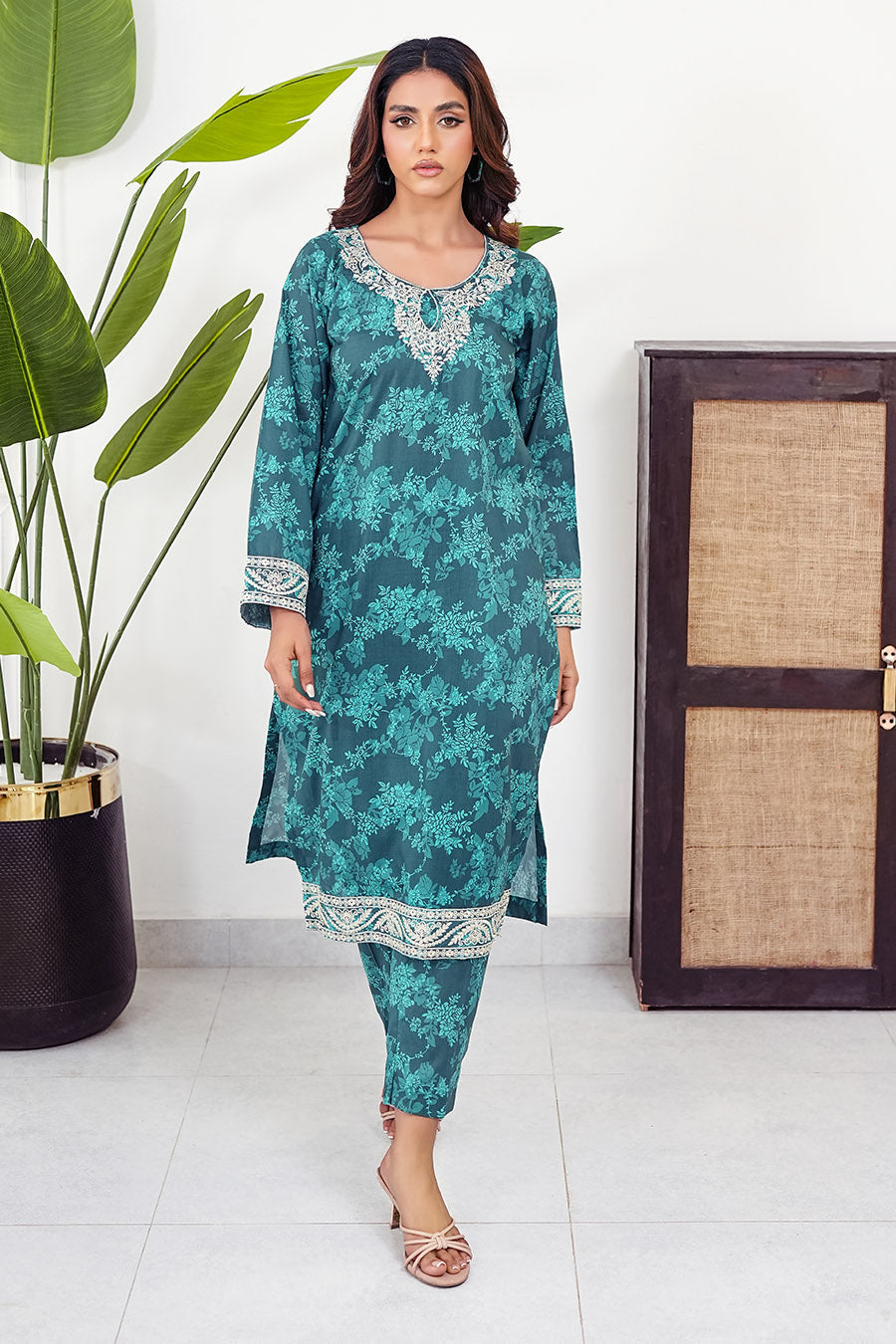 SAPPHIRE | Embroidery Stitched 2 pcs | lawn