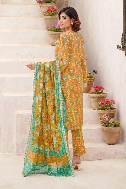 MIRA | Embroidery Stitched 3 pcs | lawn