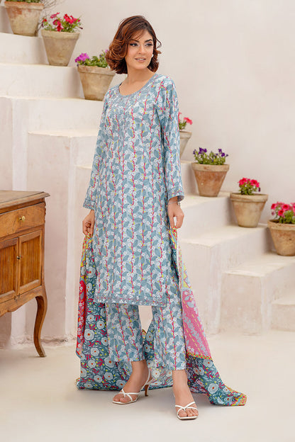 VERA | Embroidery Stitched 3 pcs | lawn