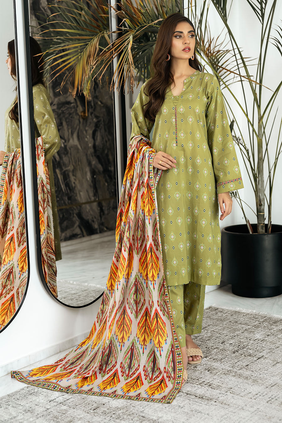 YONI | Stitched 3 pcs | lawn