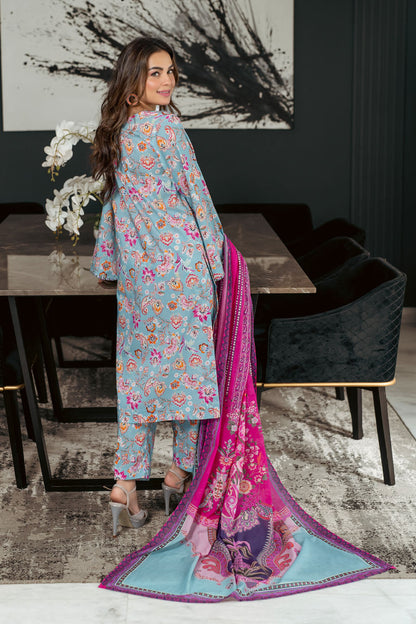 NOHRA | Stitched 3 pcs | lawn