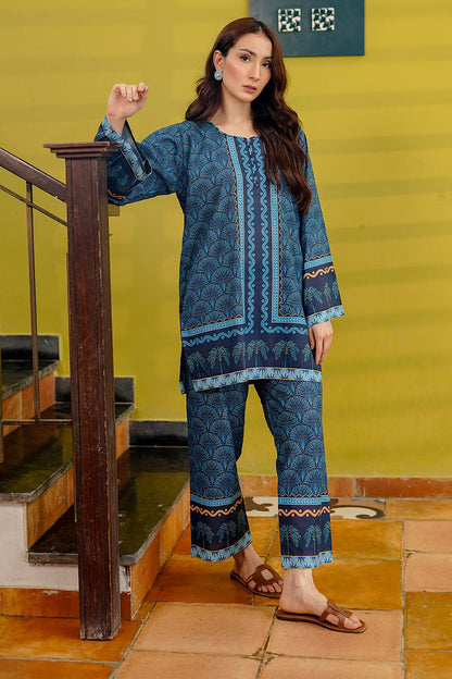MIDNIGHT PALM | Stitched 2 pcs | LAWN