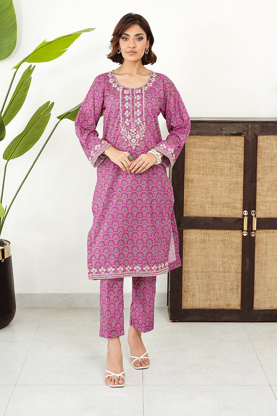 ZAHA | Embroidery Stitched 2 pcs | lawn