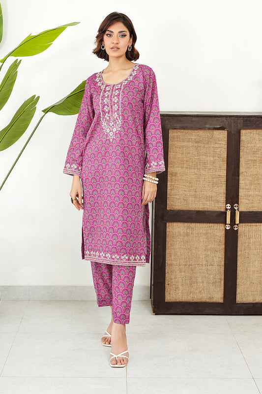 ZAHA | Embroidery Stitched 2 pcs | lawn