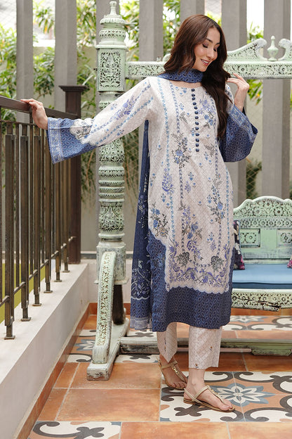 BLUE REVERIE | Stitched 3 pcs | LAWN