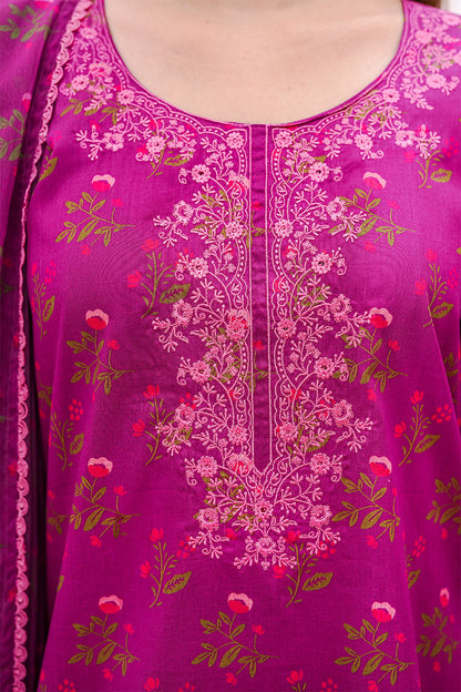 HAYA | Embroidery Stitched 3 pcs | lawn
