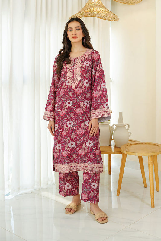 ZAHA | Embroidery Stitched 2 pcs | Khaddar